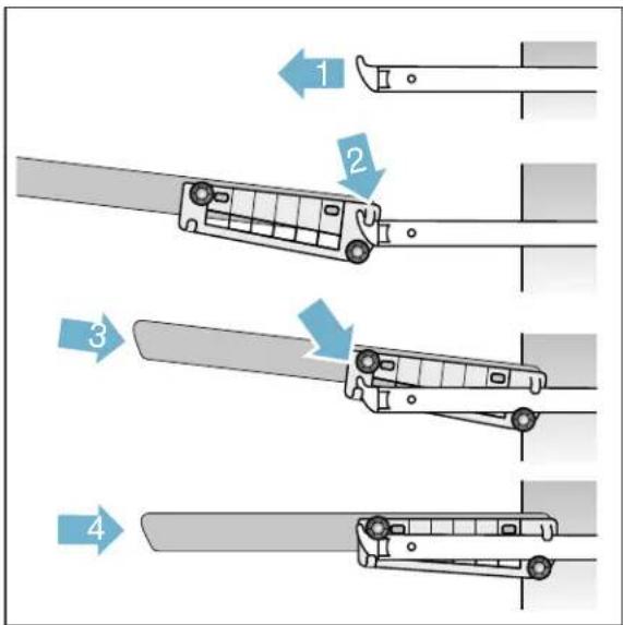 THERMADOR DWHD660WFM - Installer le troisieme panier 21 - 1