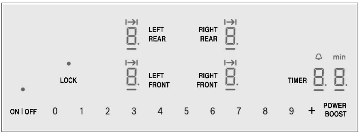 THERMADOR CIT304TB - Control Panel - 1