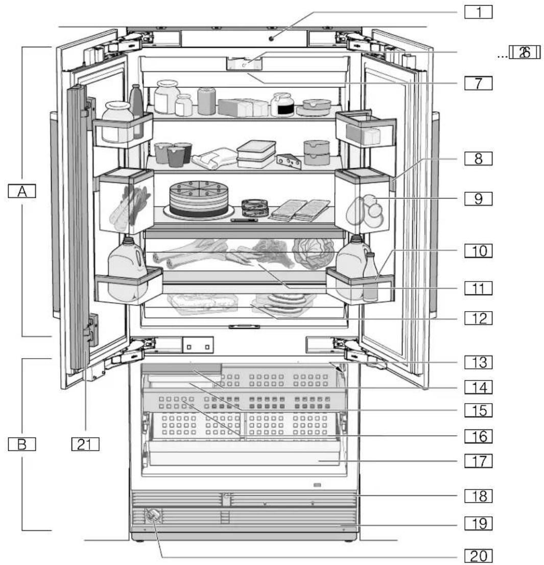 THERMADOR T36BB920SS - Appareil à 3 portes - 1