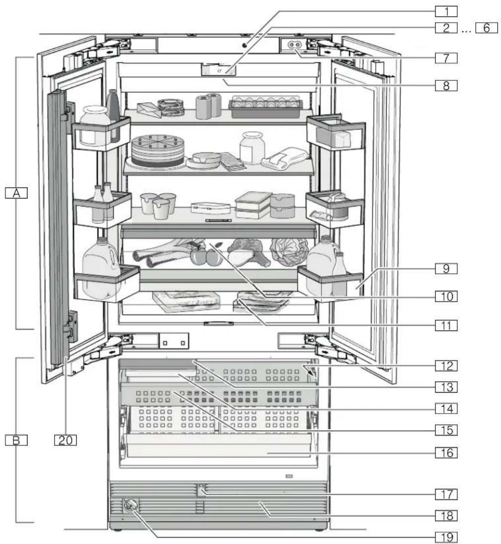 THERMADOR T36IT902NP - 3-door appliance - 1