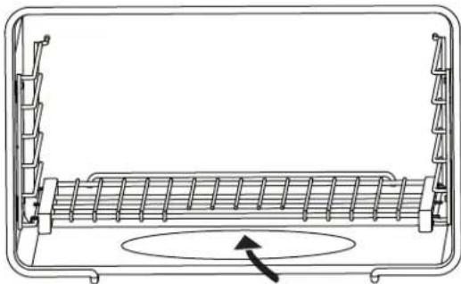 THERMADOR PRG364WLH - Comment placer la grille Full Access® dans le four - 2