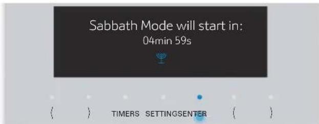 THERMADOR PRG364WLH - To set Sabbath on models with a digital display - 2