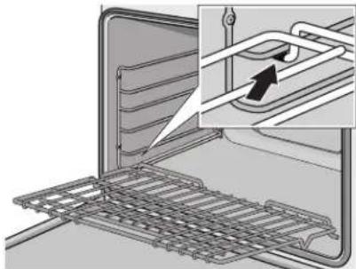 THERMADOR PRG364WLH - Introducir la rejilla plana en el horno - 1