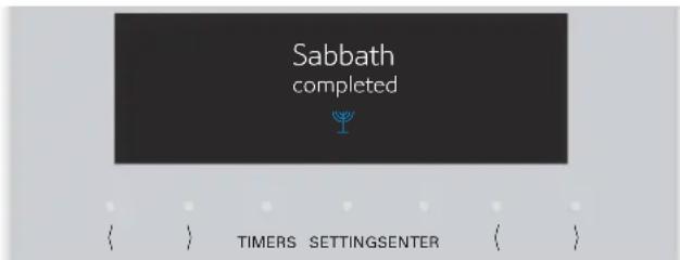 THERMADOR PRG364WLH - Para ajustar el modo Sabbat en el horno principal - 3