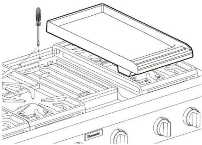 THERMADOR PRG364WLH - To prepare the griddle - 1