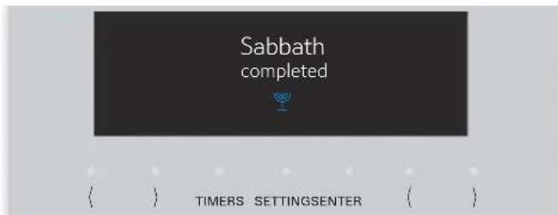 THERMADOR PRG364WLH - To set Sabbath on models with a digital display - 3