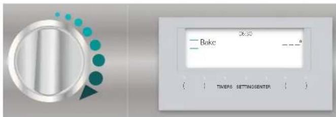 THERMADOR PRD486WLHU - Setting the cooking mode and temperature - 1