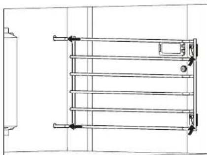 THERMADOR PRD486WLHU - Retrait des guides pour le nettoyage - 1