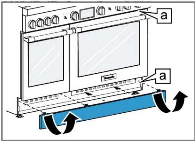 THERMADOR PRD48WLSGU - Rating plate location - 1