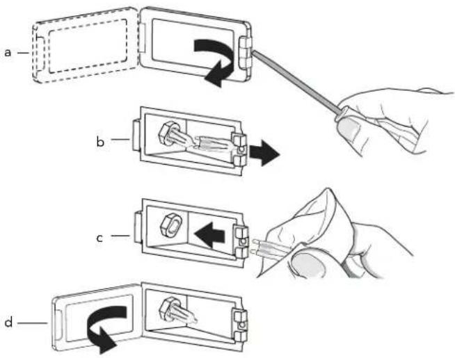 THERMADOR PRD486WIGU - To replace the light bulb - 1