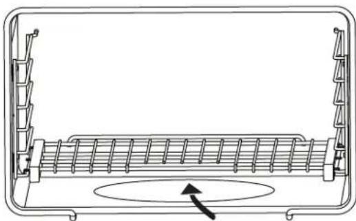 THERMADOR PRD486WIGU - Comment placer la grille Full Access® dans le four - 2