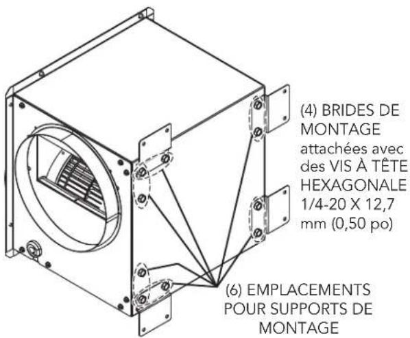 THERMADOR VTD600P - INSTALLATION DU VENTILATEUR FLEXIBLE À DISTANCE - 2