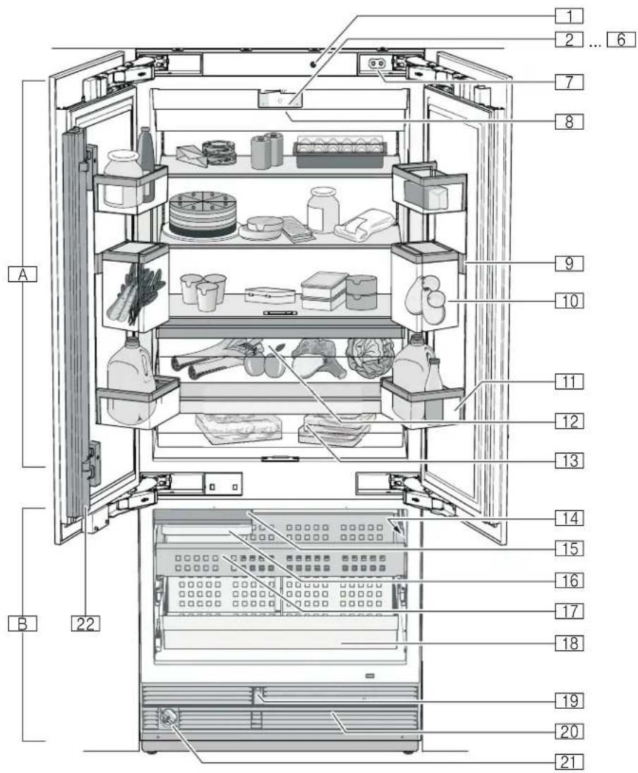 THERMADOR T36IT901NP - Aparato de 3 puertas - 1