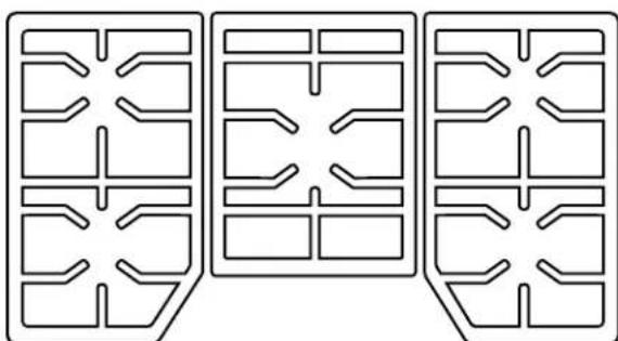 THERMADOR SGSP305TS - Install Burner Grates - 3