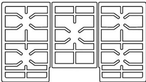 THERMADOR SGSP305TS - Install Burner Grates - 4