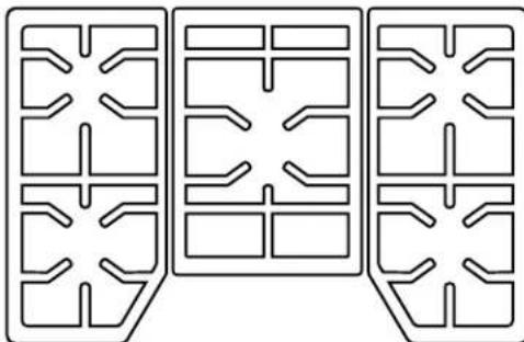 THERMADOR SGSP305TS - Install Burner Grates - 1