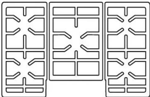 THERMADOR SGS365TS - Install Burner Grates - 2