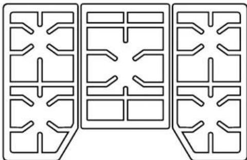 THERMADOR SGS365TS - Install Burner Grates - 1