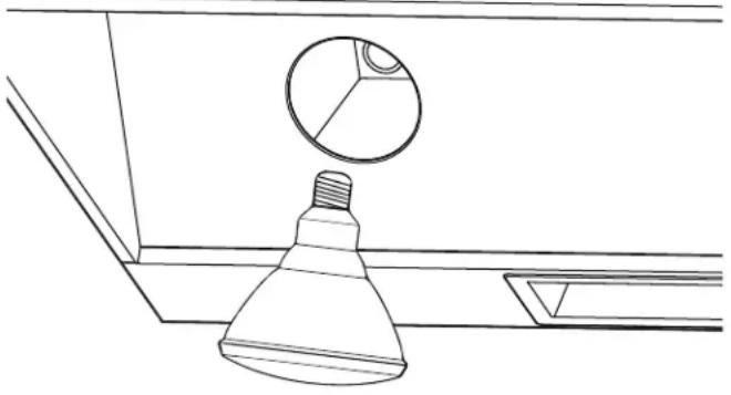 THERMADOR HPIN54WS - Heat lamp installation - 1