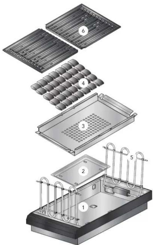 THERMADOR PCG364WD - Assemblage du grill - 1