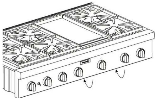THERMADOR PCG364WD - Service Label - 1