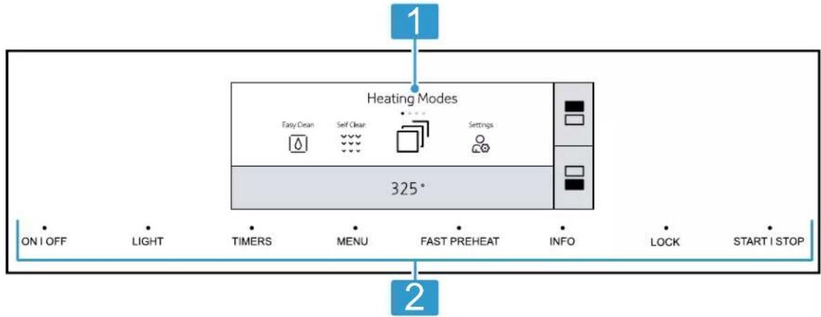 THERMADOR POD301W - Control panel - 1