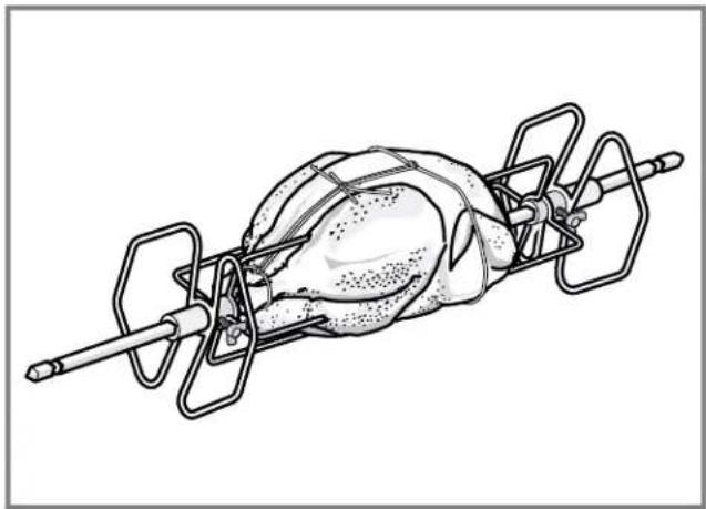 THERMADOR POD301W - Trussing poultry for the rotisserie - 5