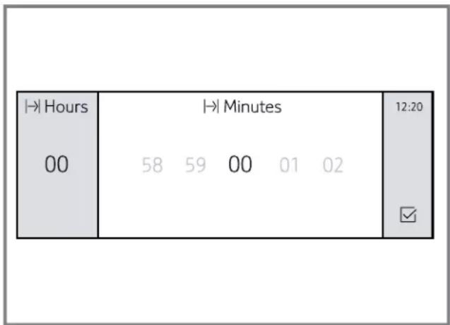 THERMADOR POD301W - Setting the oven timer - 1