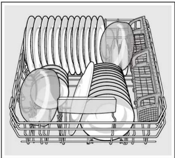 THERMADOR DWHD870WFP - Chargement du panier inférieur - 1