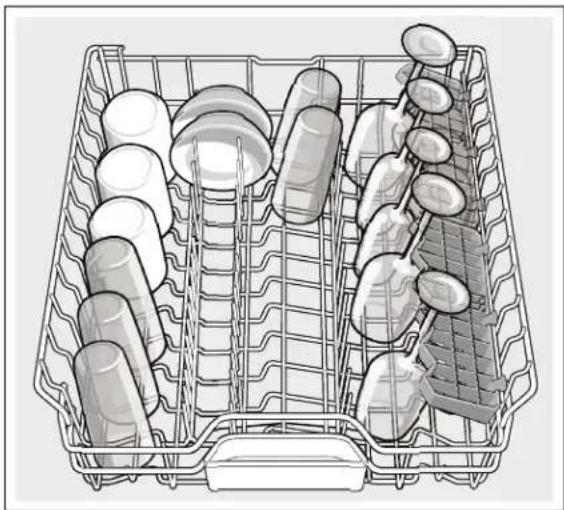 THERMADOR DWHD870WFM - Chargement du panier supérieur - 3