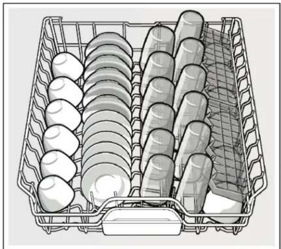 THERMADOR DWHD870WPR - Chargement du panier supérieur - 2