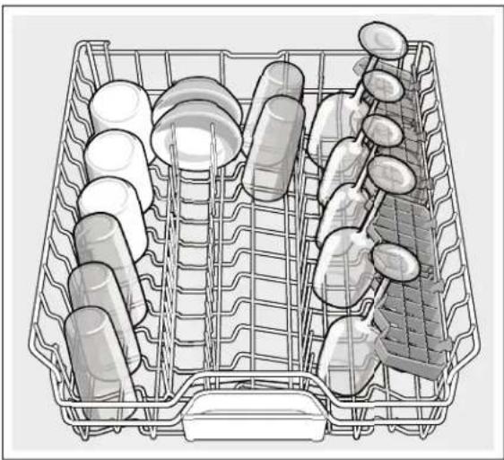 THERMADOR DWHD770WPR - Chargement du panier supérieur - 3