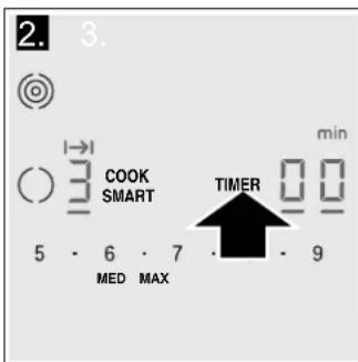 THERMADOR CET305TB - Réglage du temps de cuisson - 1