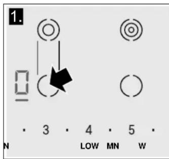 THERMADOR CET305TB - Setting the element - 1