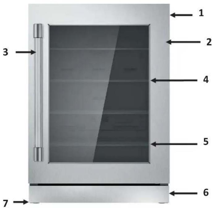 THERMADOR T24UR900LP - Getting to know your appliance - 1