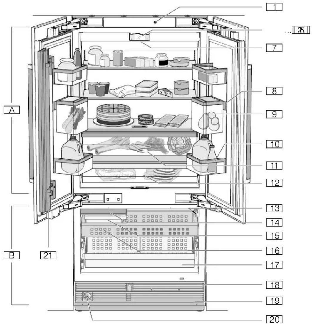 THERMADOR T36BT920NS - Aparato de 3 puertas - 1