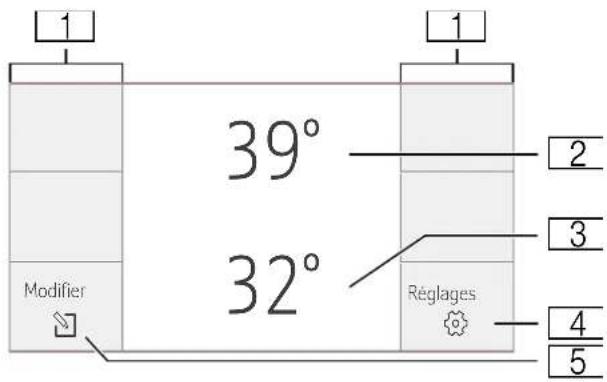 THERMADOR T36IR900SP - Éléments de commande - 1