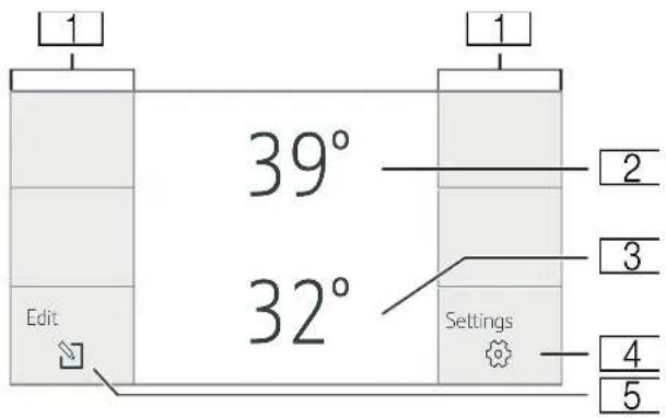 THERMADOR T24IR902SP - Operating controls - 1