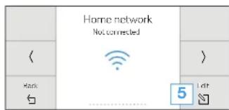 THERMADOR T30IR902SP - Step 2.2: Connect your refrigerator to your WLAN home network (Wi-Fi) step-by-step - 1