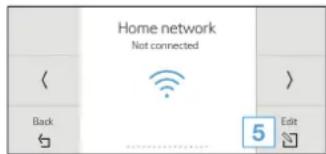 THERMADOR T30IR902SP - Step 2.1: Connect your refrigerator to your WLAN home network (Wi-Fi) with WPS - 1