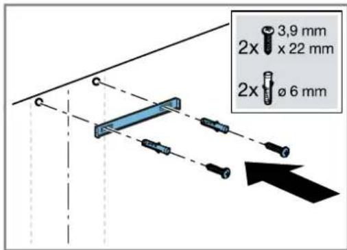 SIEMENS LC95KA670 - Preparing the wall - 4