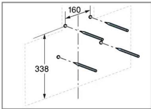 SIEMENS LC95KA670 - Preparing the wall - 3