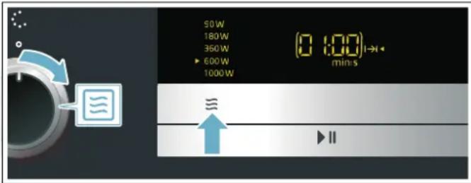 CONSTRUCTA CC4P86660 - Setting the microwave - 1