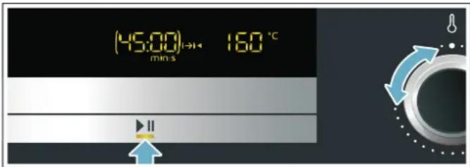 CONSTRUCTA CC4P86660 - Setting a cooking time - 2