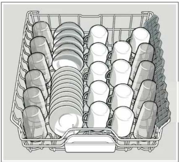 GAGGENAU DF481763F - Panier inférieur - 12 emplacements - 5