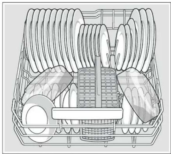 GAGGENAU DF481763F - Panier inférieur - 12 emplacements - 1