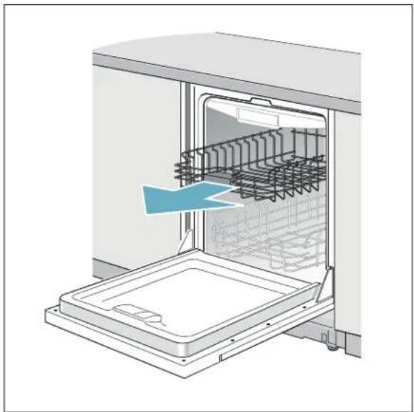 GAGGENAU DF481763F - Removing/Installing upper rack * - 1