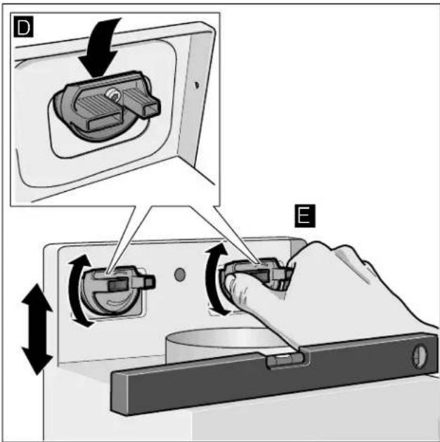 GAGGENAU AW230790 - Attaching and aligning the appliance - 1