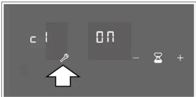 GAGGENAU VI414611 - To access the basic settings: - 1