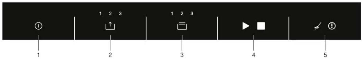 GAGGENAU DVP221130 - Bandeau de commande - 1